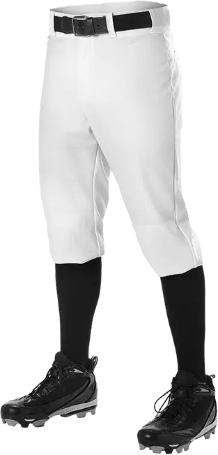 Alleson Athletic 605kny Youth Knicker Pants - White