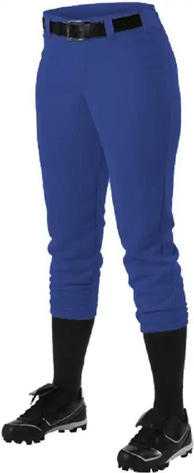 Alleson Athletic 605pbwy Girl’s Fastpitch Pant - Royal