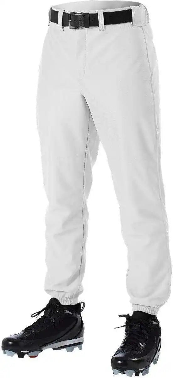 Alleson Athletic 605py Youth Baseball Pant - White