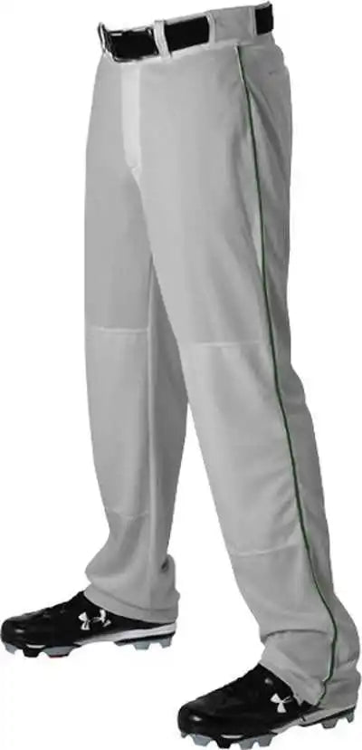 Alleson Athletic 605wlb Adult Baseball Pant with Braid - Gray Forest
