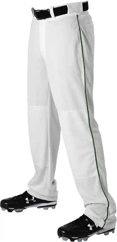 Alleson Athletic 605wlb Adult Baseball Pant with Braid - White Forest