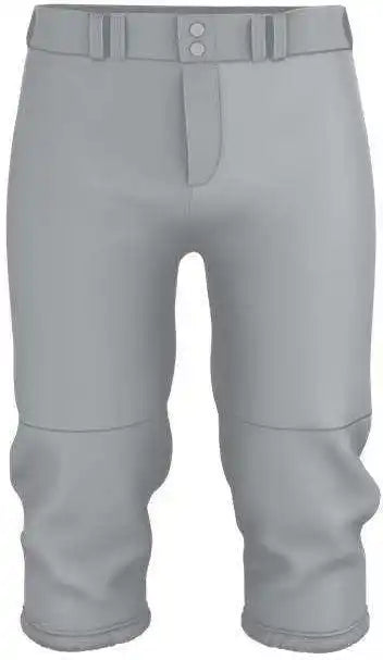 Alleson Athletic 615psg Girls Belted Speed Premium Fastpitch Pant - Grey