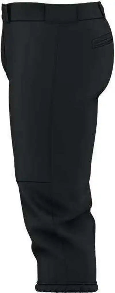 Alleson Athletic 615psg Girls Belted Speed Premium Fastpitch Pant Black
