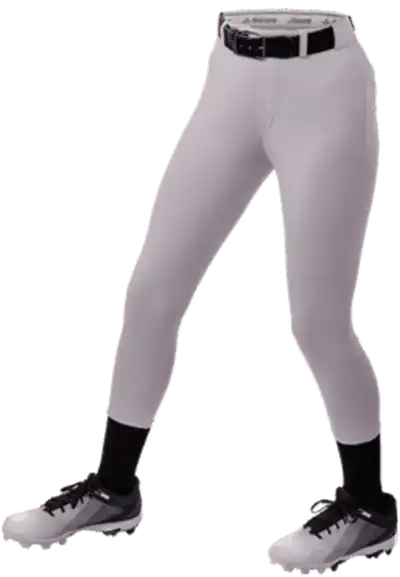 Alleson Athletic 620sfpg Girl’s Power Fastpitch Pant Gray
