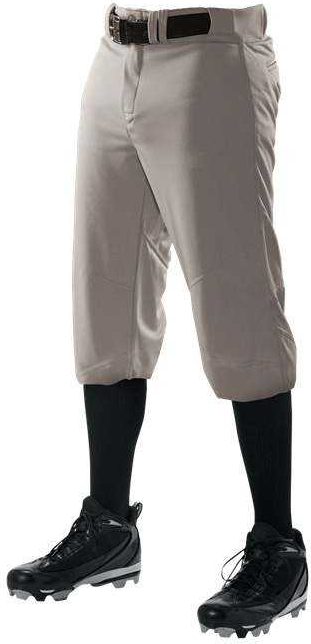 Alleson Athletic 655pkn Adult Crush Knicker Pant - Gray