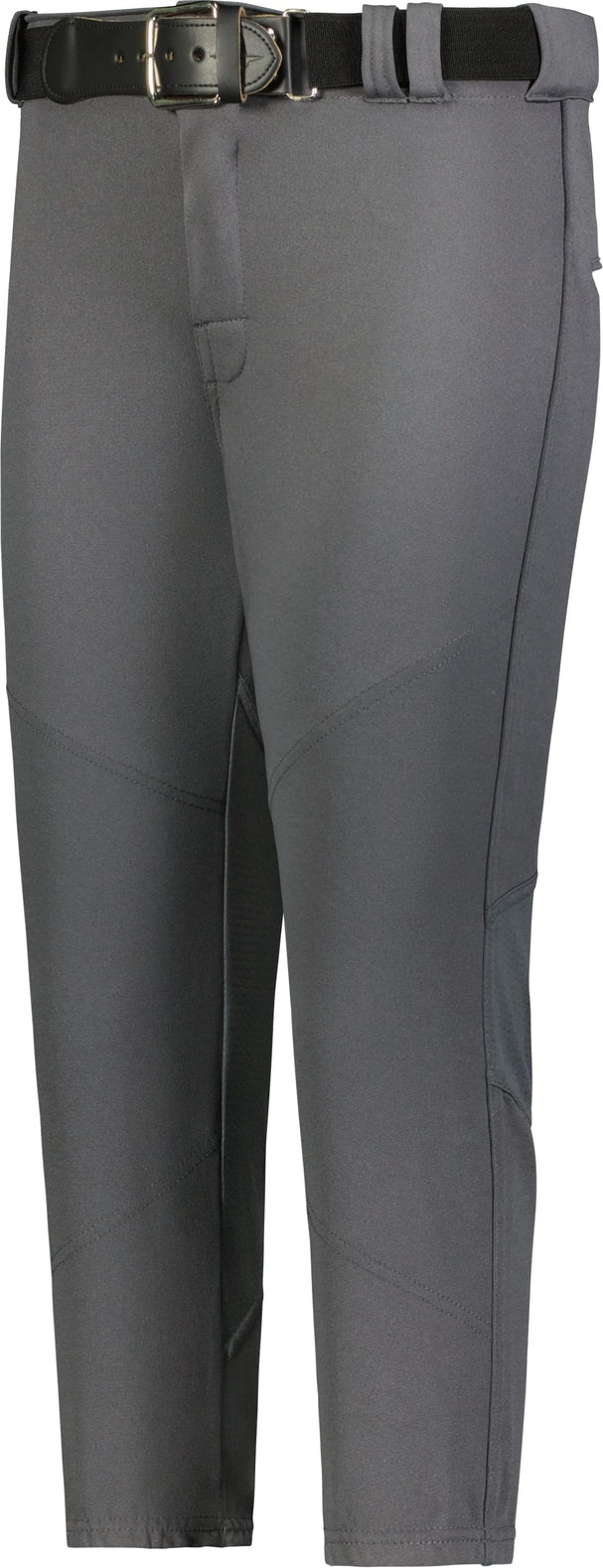 Alleson Athletic 655w Crush Mid-calf Softball Pant - Charcoal Solid - Dark Gray / Adult Xs