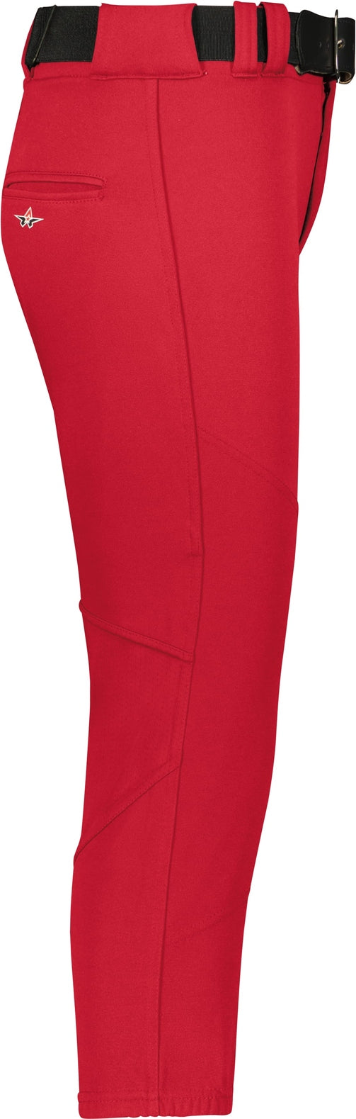 Alleson Athletic 655w Crush Mid-calf Softball Pant - Red