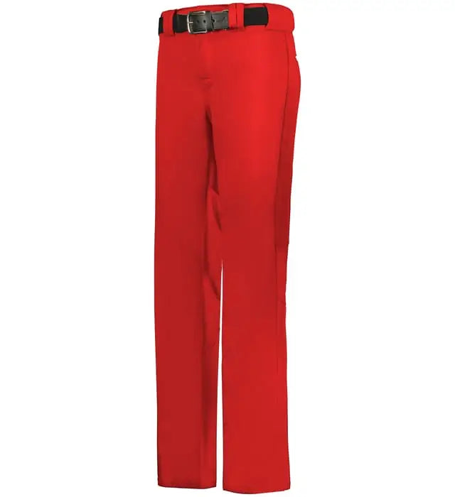 Alleson Athletic 655wlp Adult Crush Premier Baseball Pant - Red