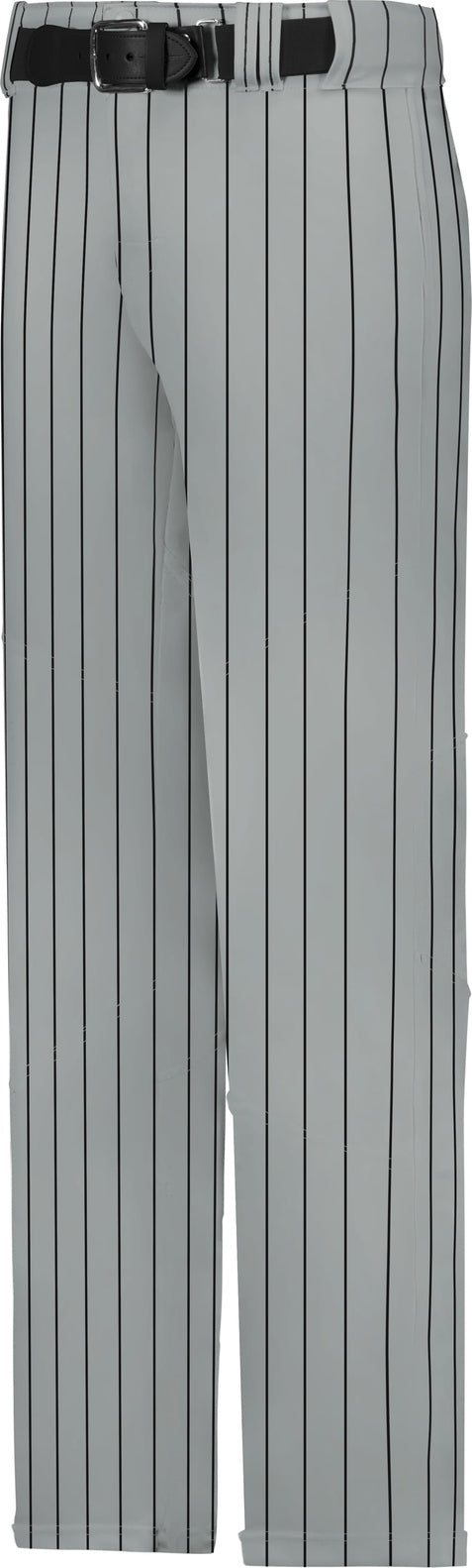 Alleson Athletic 655wpn Crush Pinstripe Pant - Gray Black - Adult s