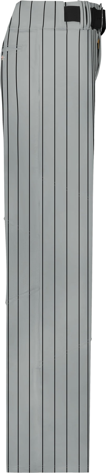 Alleson Athletic 655wpn Crush Pinstripe Pant - Gray Black