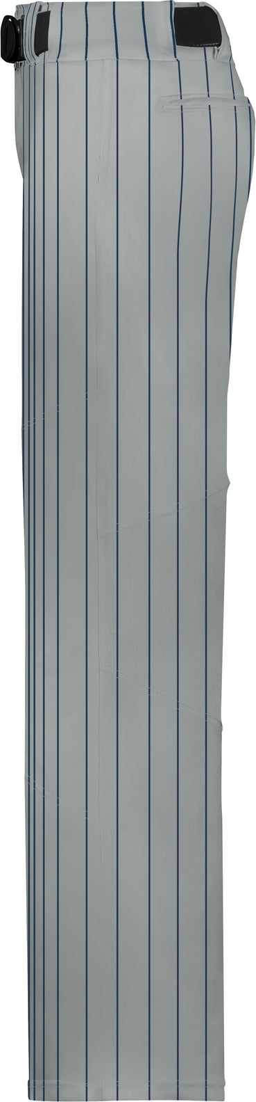 Alleson Athletic 655wpn Crush Pinstripe Pant - Gray Navy