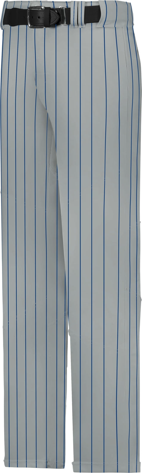 Alleson Athletic 655wpn Crush Pinstripe Pant - Gray Royal - Adult s