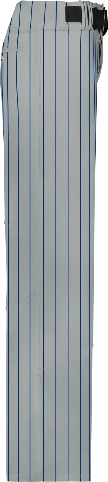 Alleson Athletic 655wpn Crush Pinstripe Pant - Gray Royal