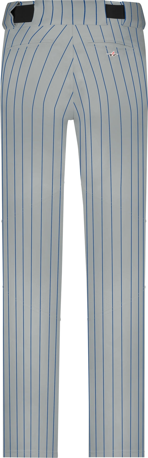 Alleson Athletic 655wpn Crush Pinstripe Pant - Gray Royal