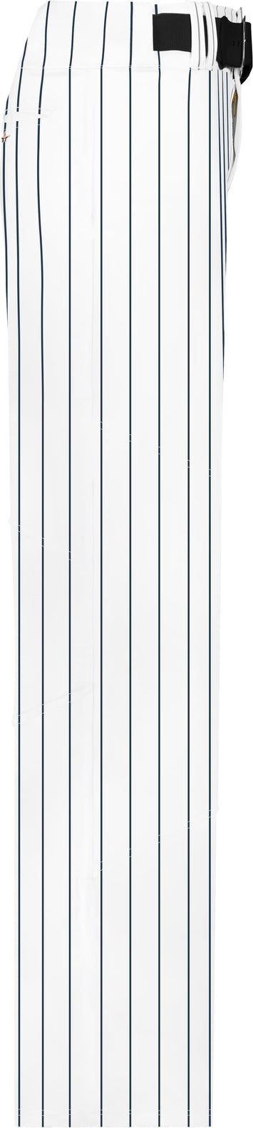 Alleson Athletic 655wpn Crush Pinstripe Pant - White Navy