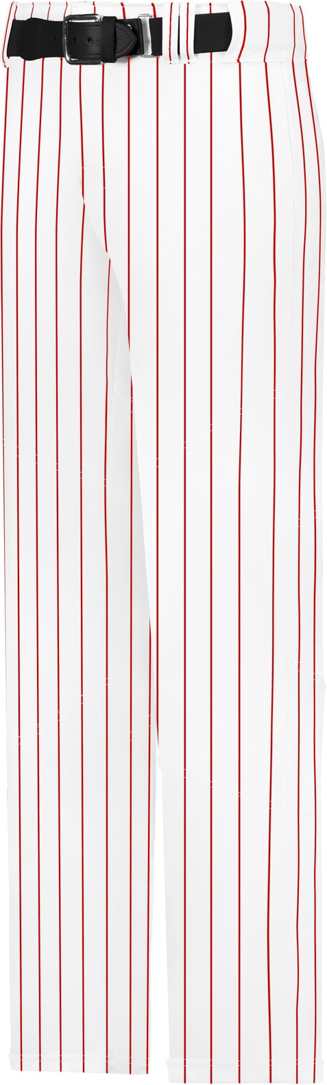 Alleson Athletic 655wpn Crush Pinstripe Pant - White Red - Adult s