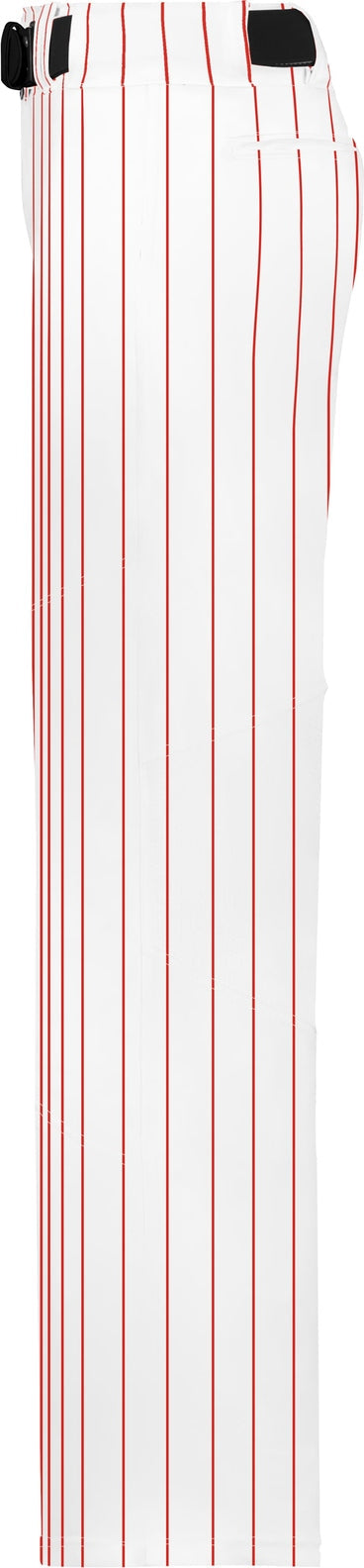 Alleson Athletic 655wpn Crush Pinstripe Pant - White Red
