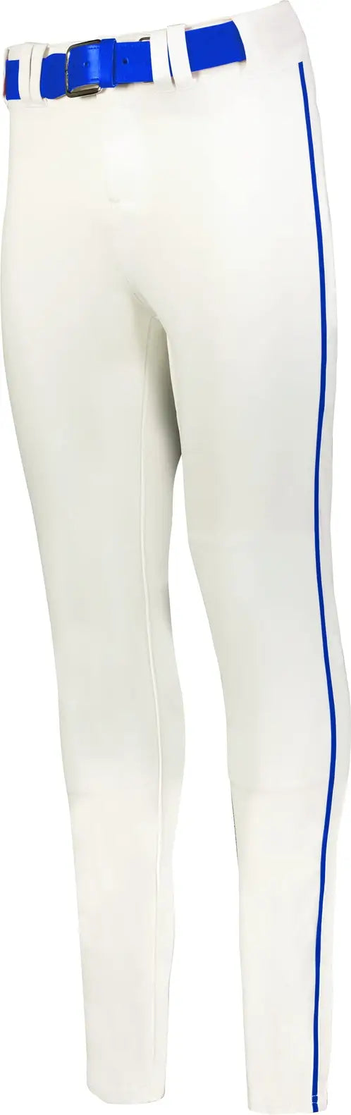 Alleson Athletic 657ctb Crush Tapered Pant with Braid - White Royal - Adult Xs