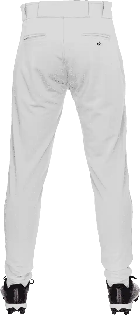Alleson Athletic 657ctpy Tapered Baseball Pant - White