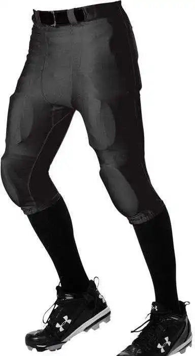 Alleson Athletic 675nf Adult no Fly Football Pant with Slotted Waist (pads not Included) - Black
