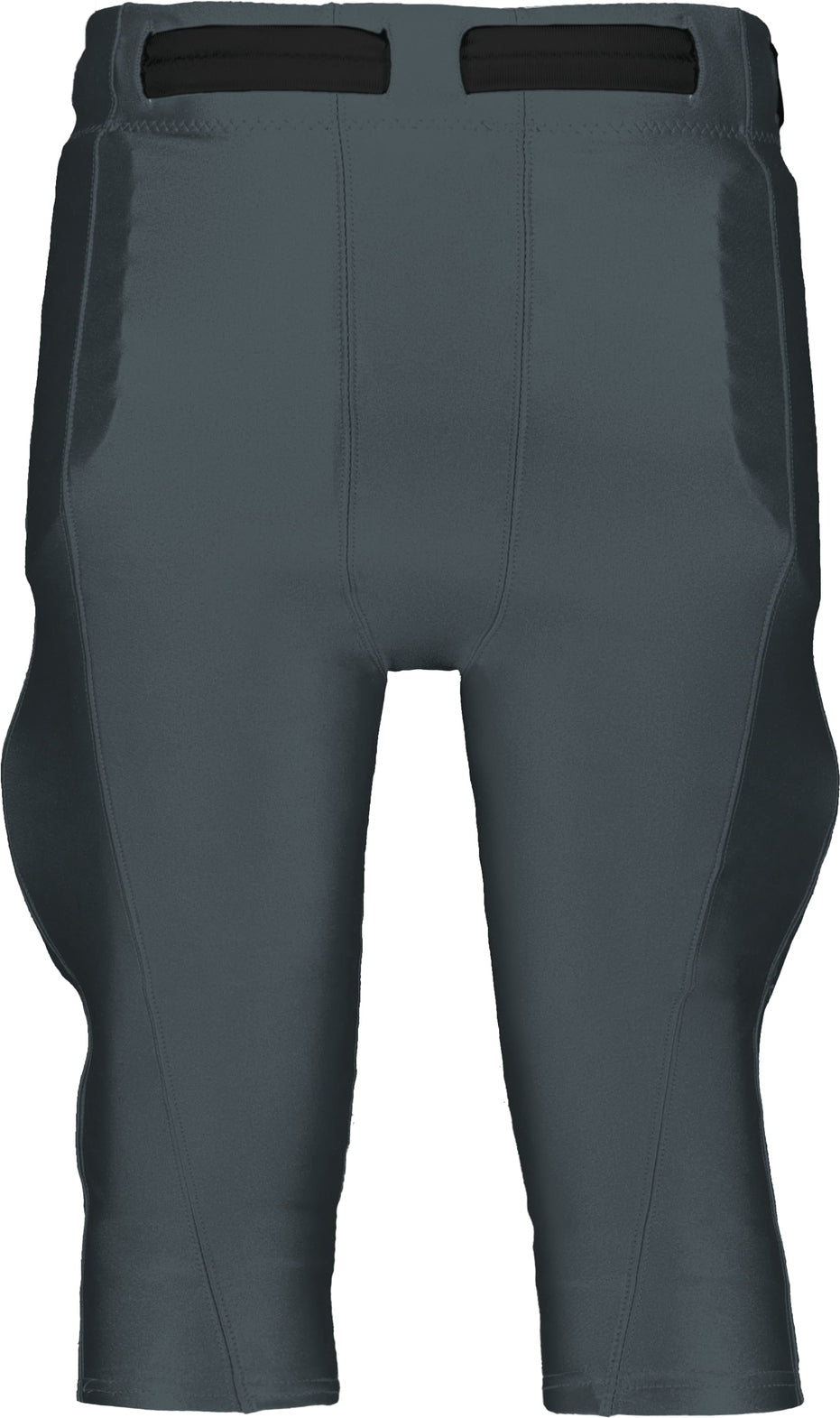 Alleson Athletic 675nfy Youth no Fly Football Pant with Slotted Waist (pads not Included) - Charcoal Solid