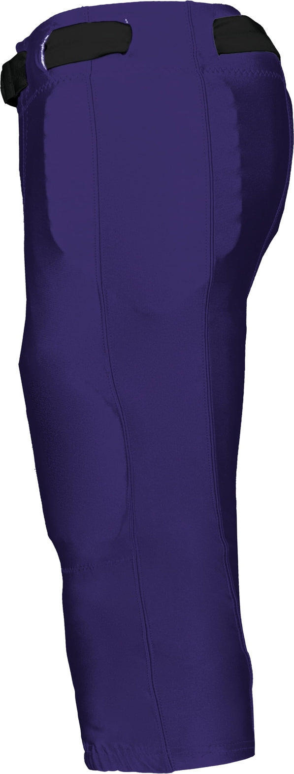 Alleson Athletic 675nfy Youth no Fly Football Pant with Slotted Waist (pads not Included) - Purple