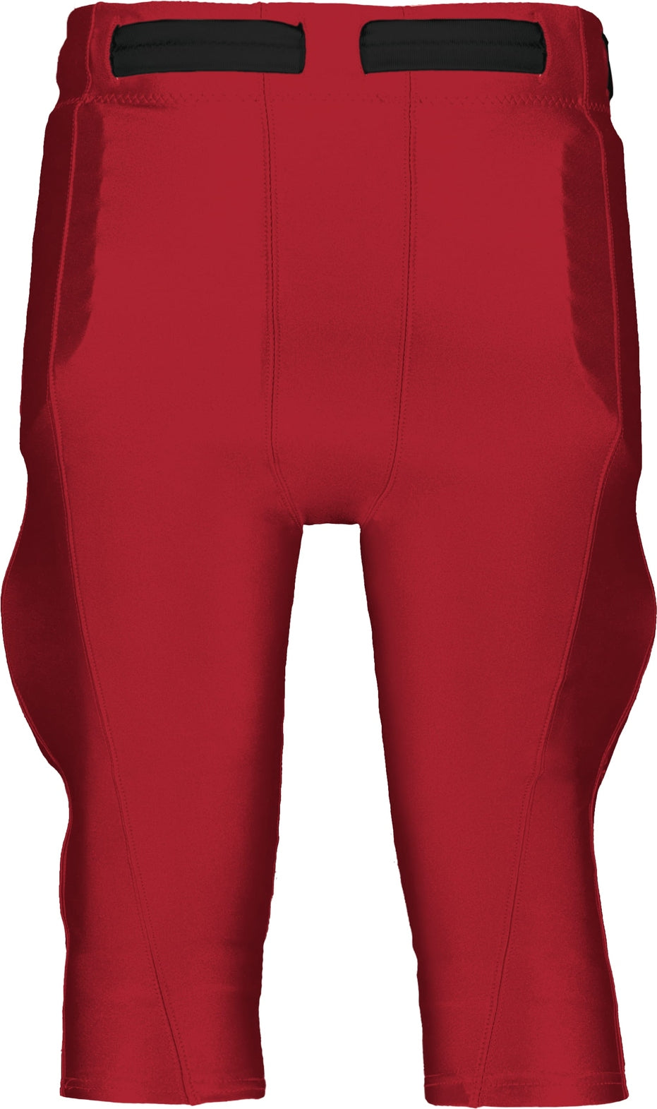 Alleson Athletic 675nfy Youth no Fly Football Pant with Slotted Waist (pads not Included) - Red