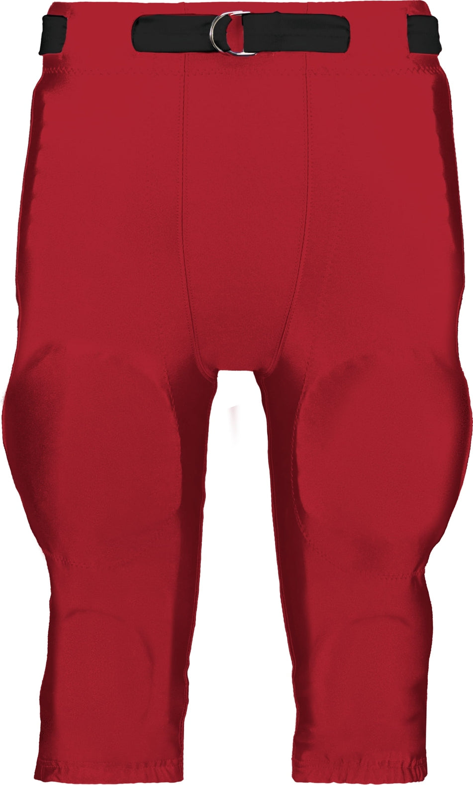 Alleson Athletic 675nfy Youth no Fly Football Pant with Slotted Waist (pads not Included) - Red