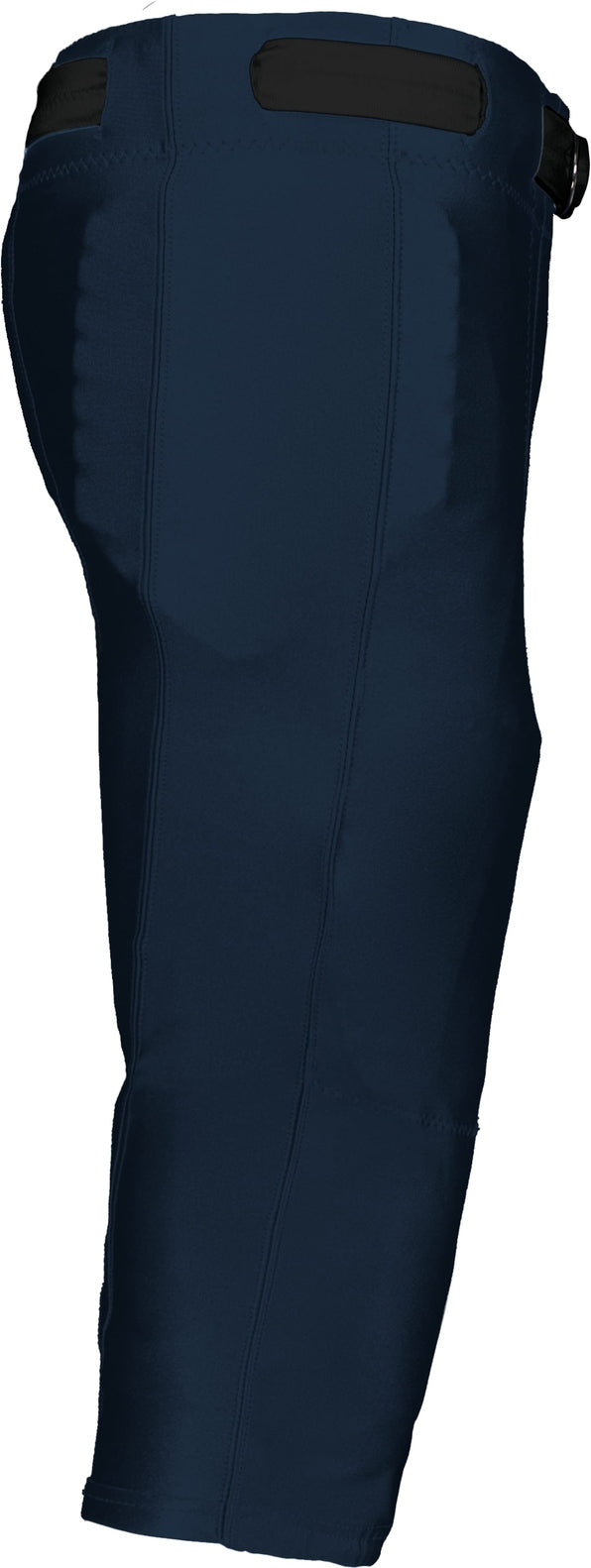 Alleson Athletic 675nfy Youth no Fly Football Pant with Slotted Waist (pads not Included) - Navy