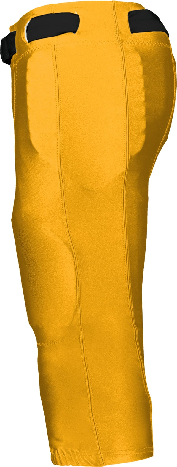 Alleson Athletic 675nfy Youth no Fly Football Pant with Slotted Waist (pads not Included) - Gold