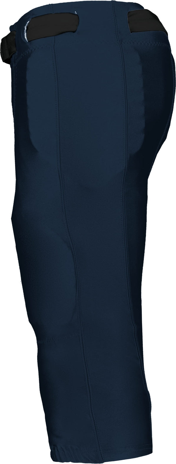 Alleson Athletic 675nfy Youth no Fly Football Pant with Slotted Waist (pads not Included) - Navy