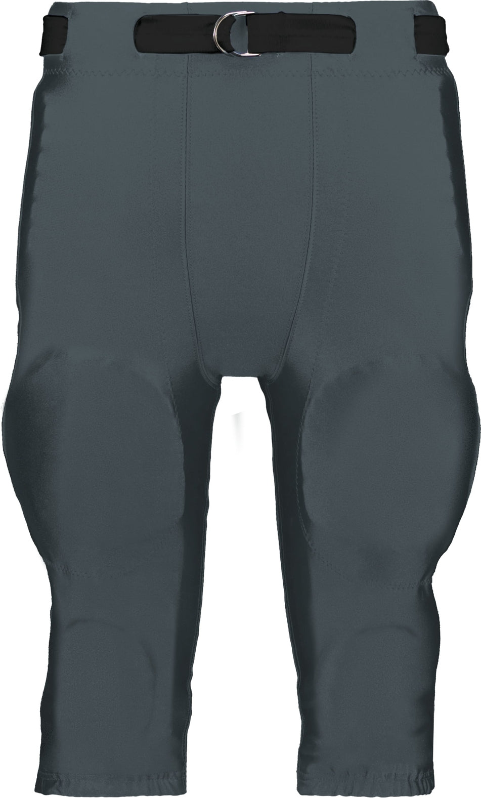 Alleson Athletic 675nfy Youth no Fly Football Pant with Slotted Waist (pads not Included) - Charcoal Solid
