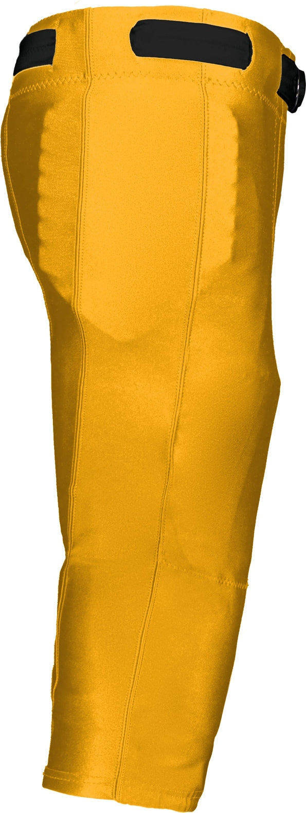 Alleson Athletic 675nfy Youth no Fly Football Pant with Slotted Waist (pads not Included) - Gold