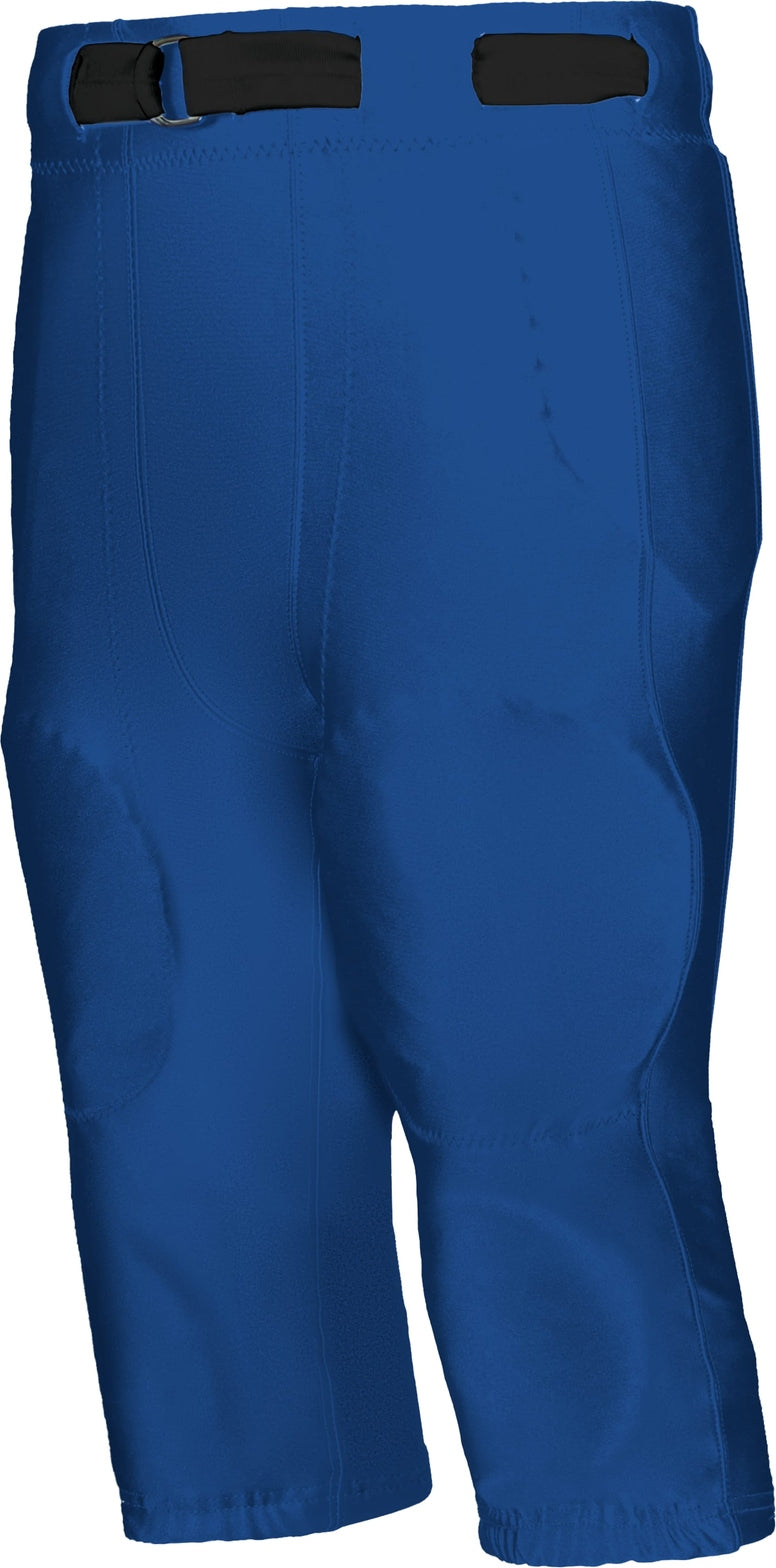 Alleson Athletic 675nfy Youth no Fly Football Pant with Slotted Waist (pads not Included) - Royal - Xs