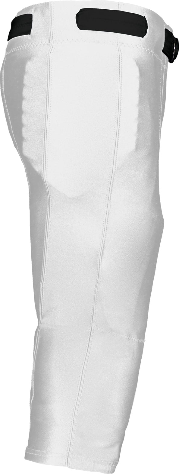 Alleson Athletic 675nfy Youth no Fly Football Pant with Slotted Waist (pads not Included) - White
