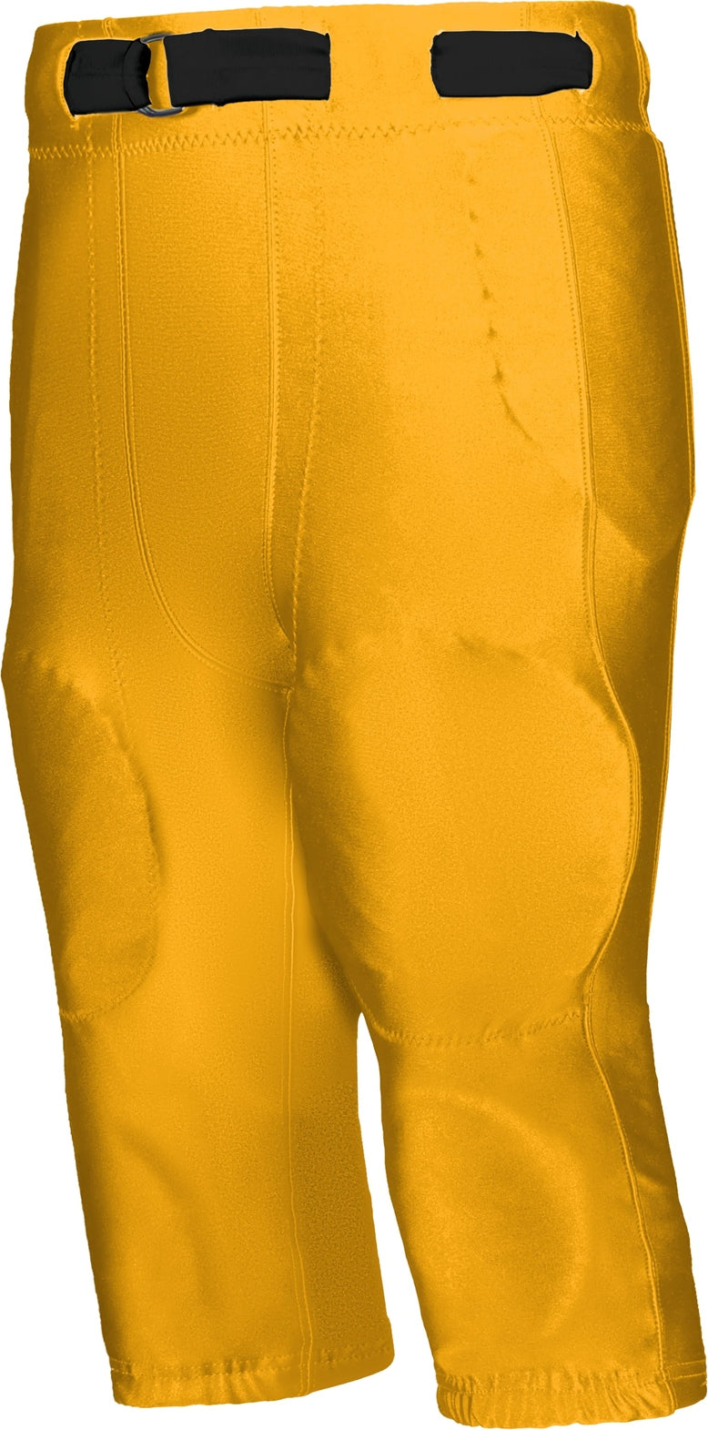 Alleson Athletic 675nfy Youth no Fly Football Pant with Slotted Waist (pads not Included) - Gold - Xs