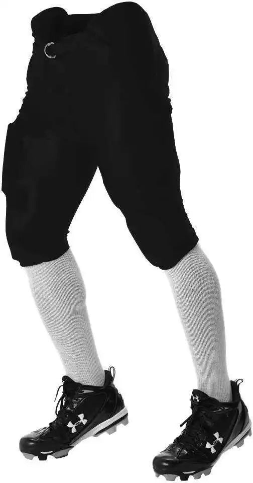 Alleson Athletic 681y Youth Integrated Football Pant - Black