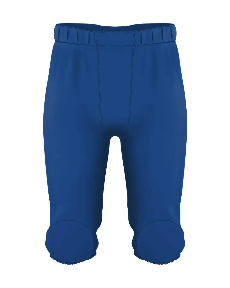 Alleson Athletic 682py Youth Integrated Knee Pad Football Pant - Royal