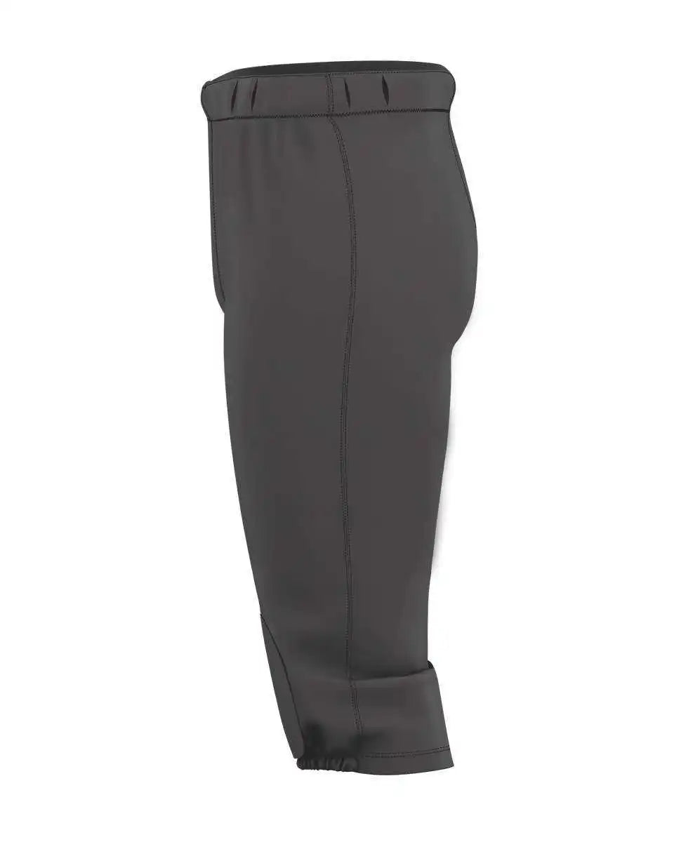 Alleson Athletic 682py Youth Integrated Knee Pad Football Pant - Charcoal Solid