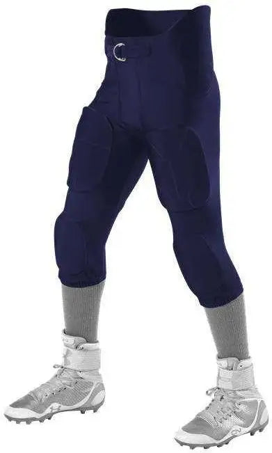 Alleson Athletic 6857p Adult Icon Integrated Football Pants - Navy