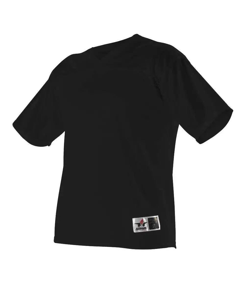 Alleson Athletic 703fj Adult Fanwear Football Jersey - Black