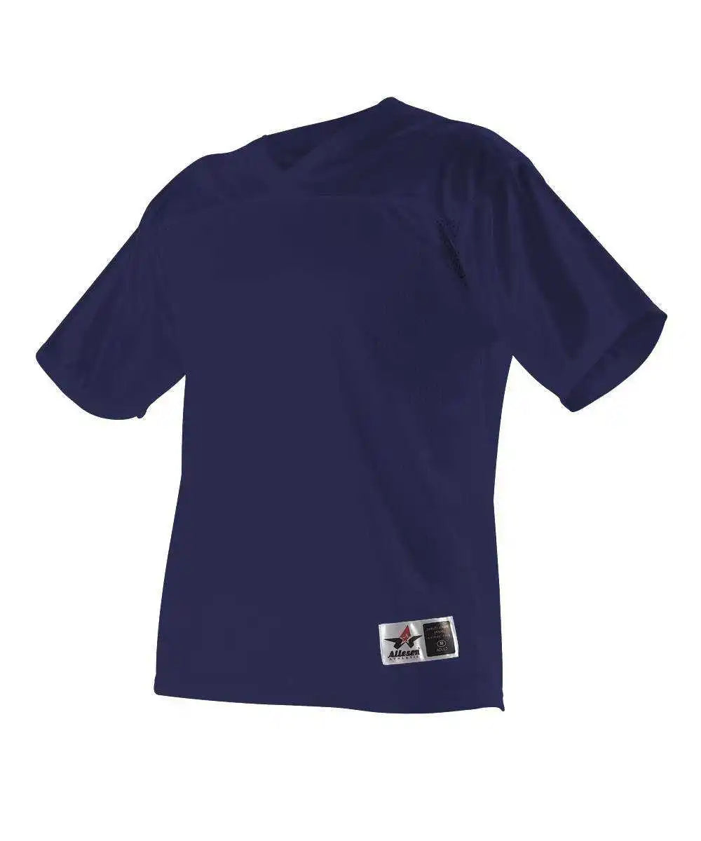 Alleson Athletic 703fj Adult Fanwear Football Jersey - Navy