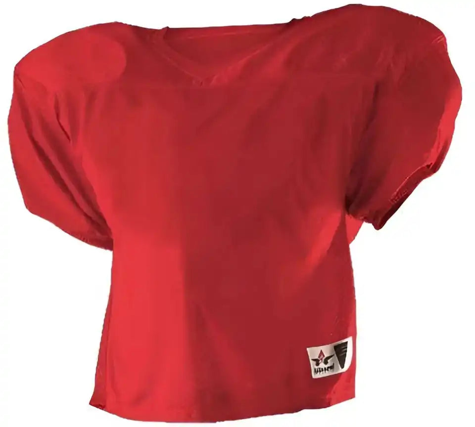 Alleson Athletic 705 Adult Practice Football Jersey - Scarlet
