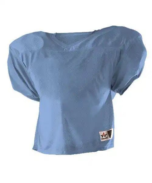 Alleson Athletic 705y Youth Practice Football Jersey Carolina Blue