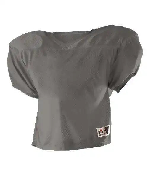 Alleson Athletic 705y Youth Practice Football Jersey Silver