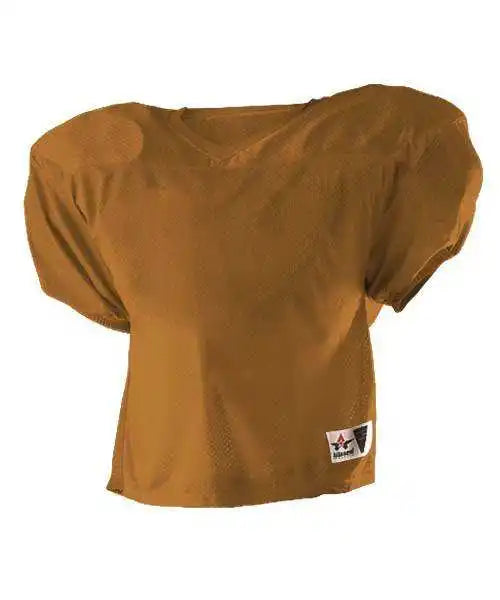 Alleson Athletic 705y Youth Practice Football Jersey Texas Orange