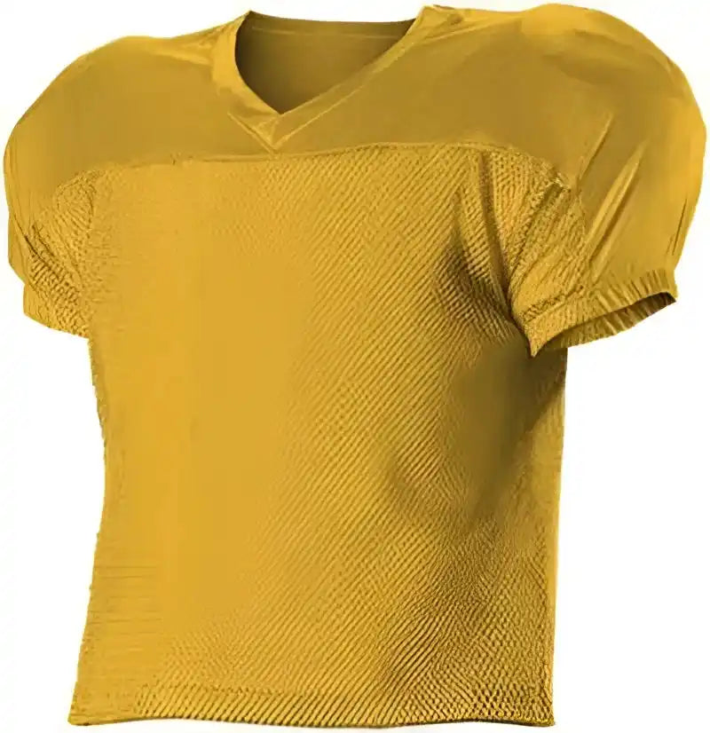 Alleson Athletic 712 Adult Practice Football Jersey Gold