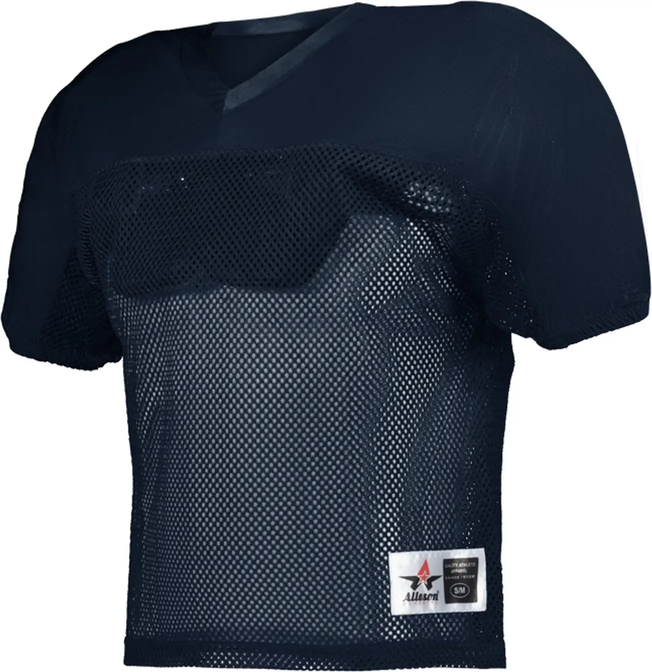 Alleson Athletic 712y Youth Practice Football Jersey - Navy