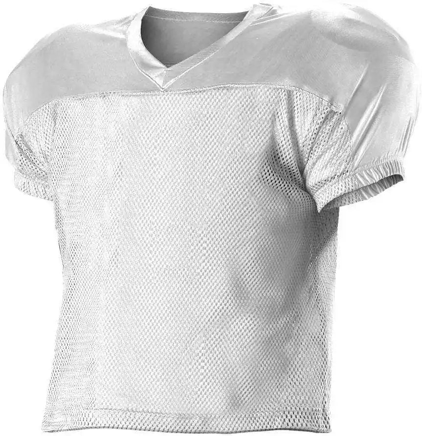 Alleson Athletic 712y Youth Practice Football Jersey White