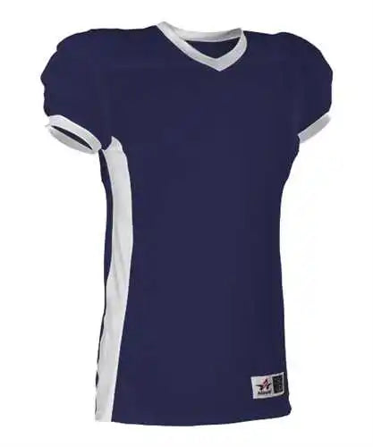 Alleson Athletic 750e Adult Football Jersey - Navy White